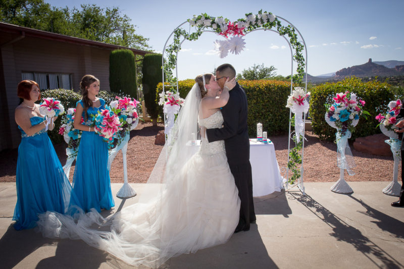 sedona elks lodge wedding sedona wedding photo