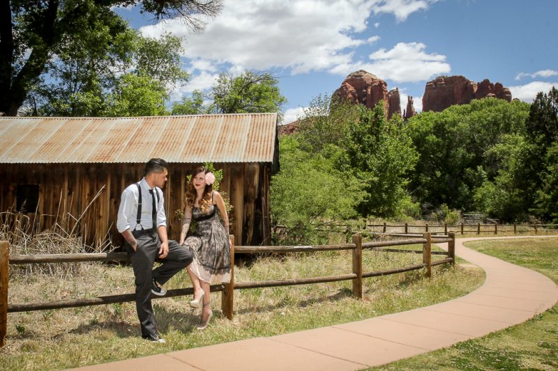 sedona Crescent Moon Ranchengagement